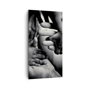 Canvas picture - To be a Man - 55x100 cm