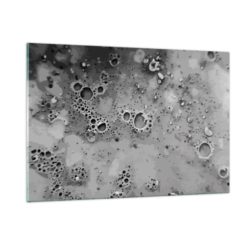 Glass picture - Like a Moon Landscape - 120x80 cm