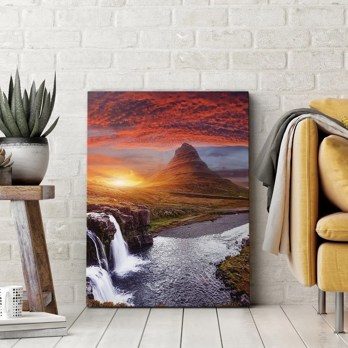 Canvas picture - View of Middle-Earth - 80x120 cm