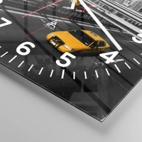 Clock face with numbers