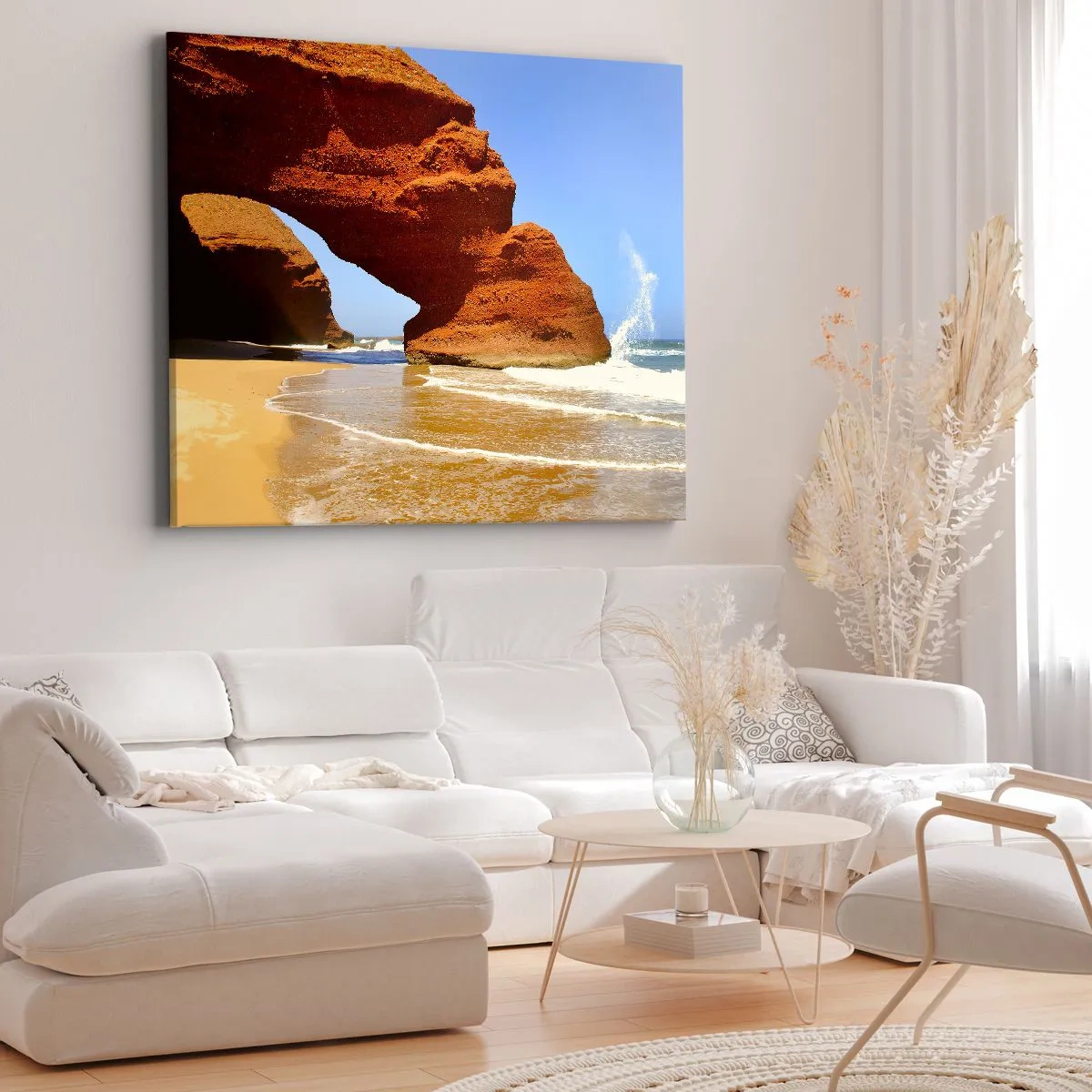 Canvas picture - Water and Wind through Thousands of Years - 100x70 cm