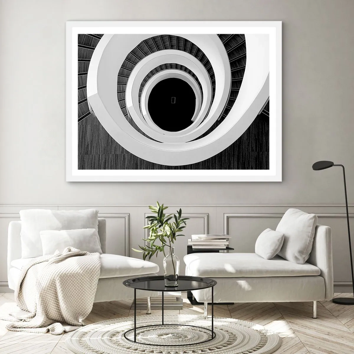 Poster in white frmae - To the Point of the Matter - 91x61 cm