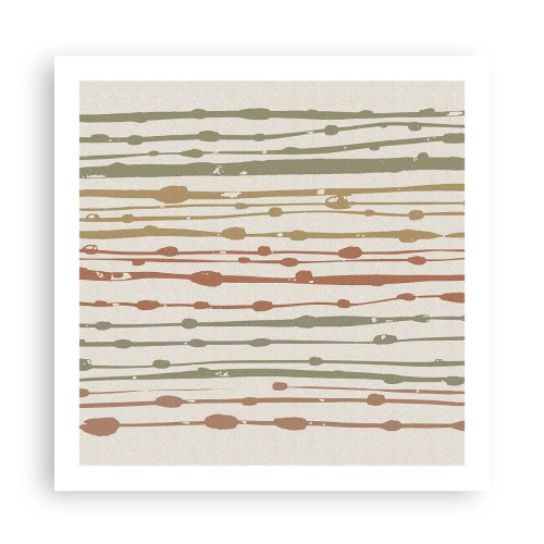 Poster - Musical Colour Notation - 60x60 cm