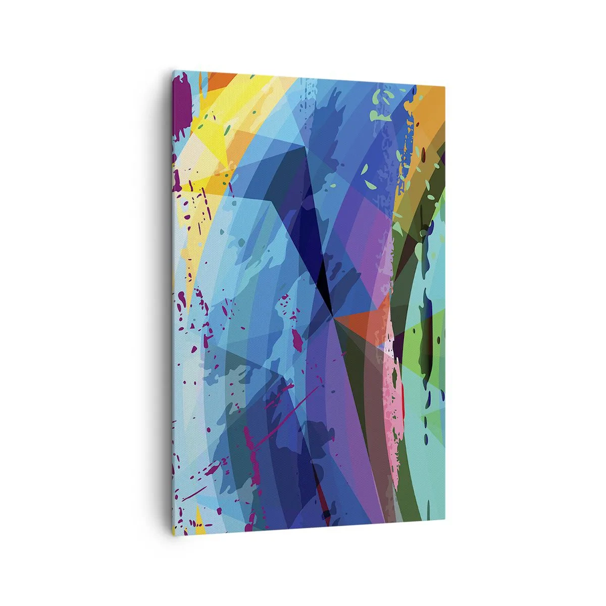 Canvas picture - Outburst of Colours - 80x120 cm