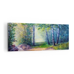 Canvas picture - Idyllic Scenery - 120x50 cm