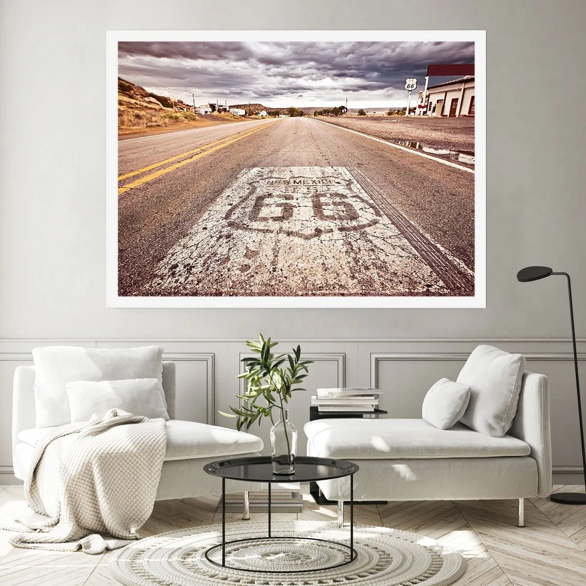 Poster - Mother Road - American Legend - 100x70 cm