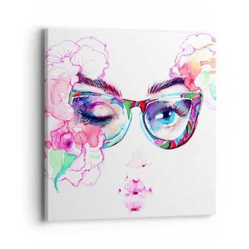 Canvas picture - Tempting Promise - 40x40 cm