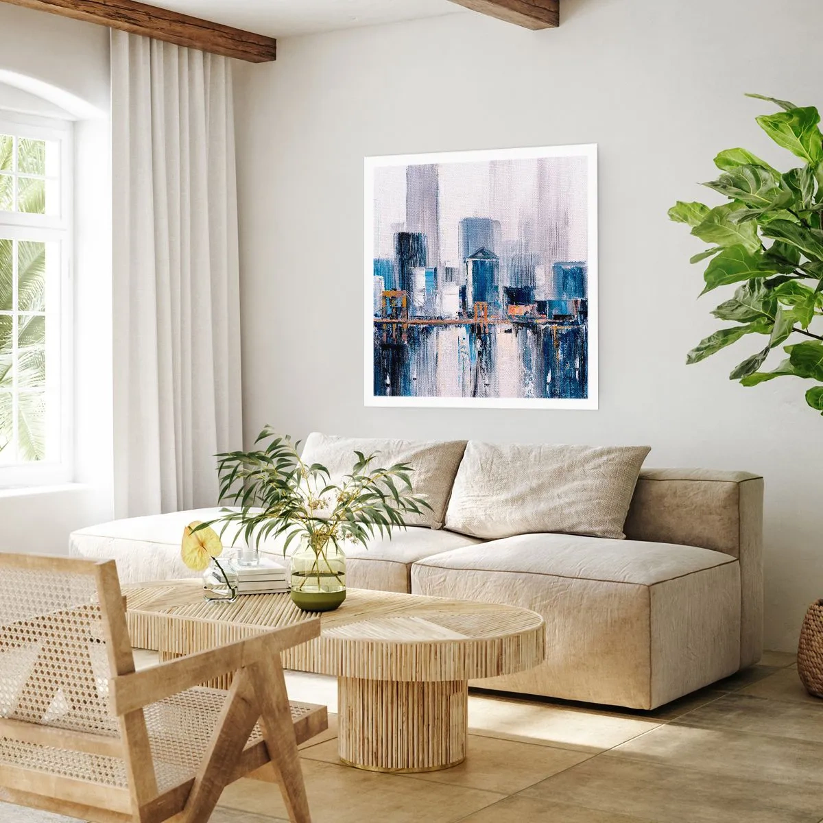 Poster - New York Impression - 30x30 cm