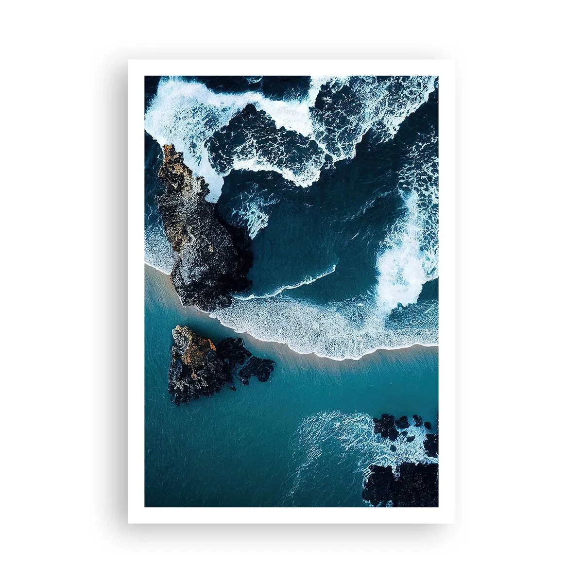 Poster - Envelopped by Waves - 70x100 cm