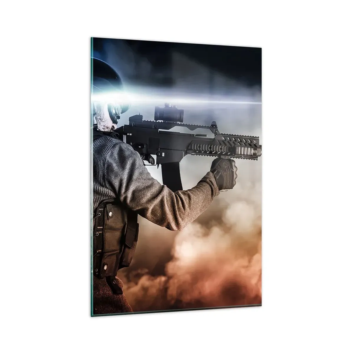 Glass picture - Simply a Hero - 80x120 cm