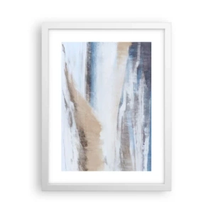 Poster in white frmae - Winter Composition - 30x40 cm