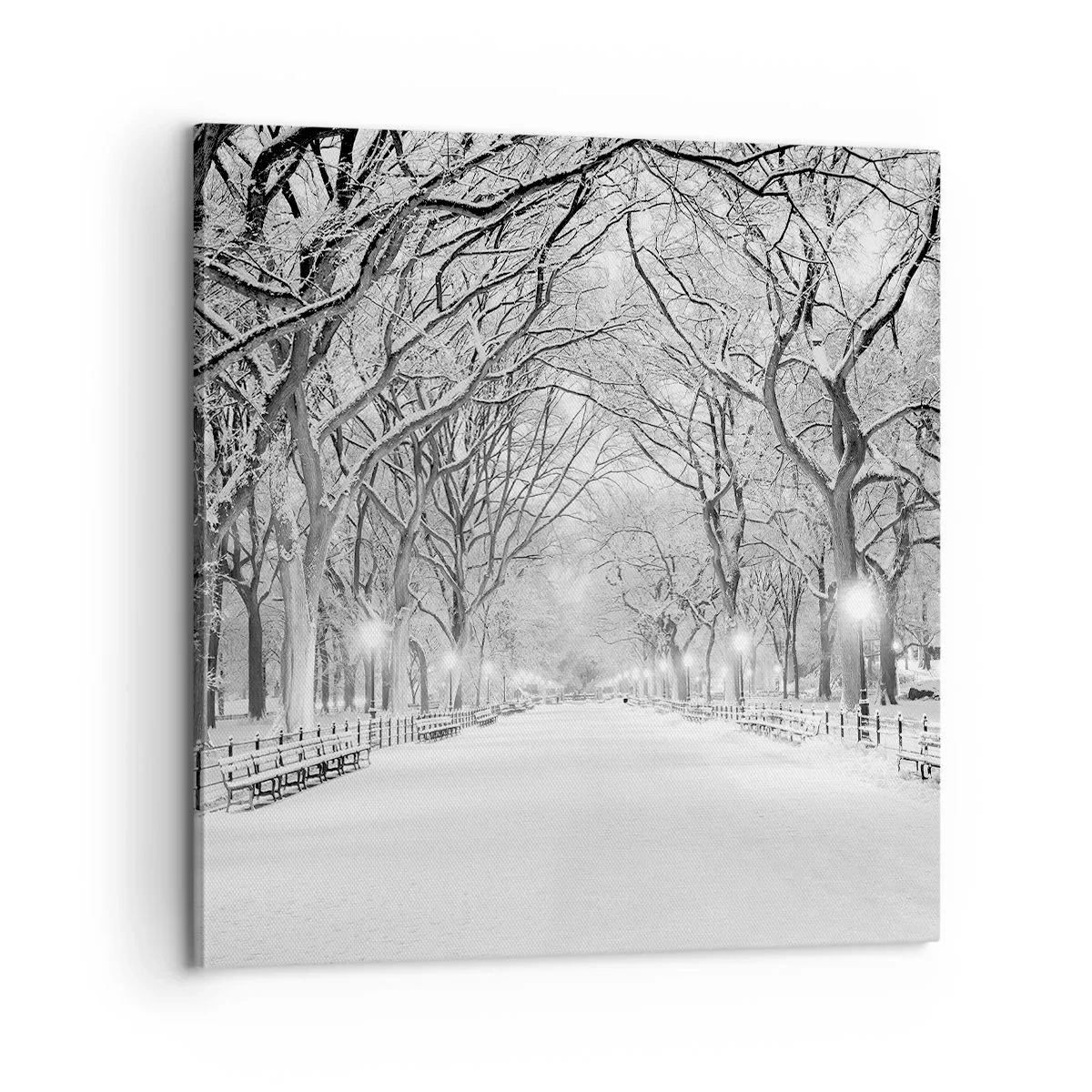 Canvas picture - Four Seasons: Winter - 60x60 cm