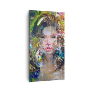 Canvas picture - Behind a Curtain of Air - 55x100 cm