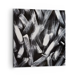 Canvas picture - Abstract in Industrial Spirit - 50x50 cm