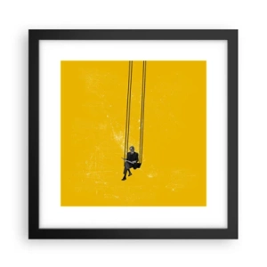 Poster in black frame - Day as a Any Other - 30x30 cm