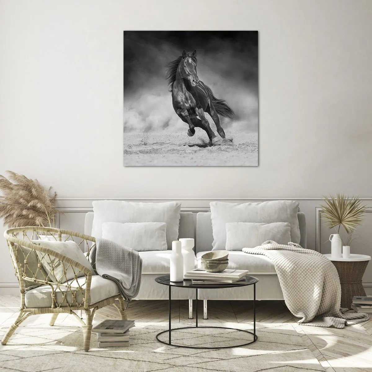 Glass picture - Worthy of Emir Himself - 70x70 cm