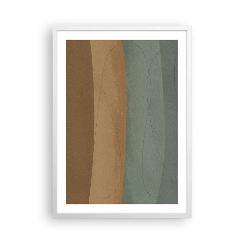 Poster in white frmae - Horizontal Compostion - 50x70 cm