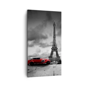 Canvas picture - Not So Long Ago in Paris - 45x80 cm