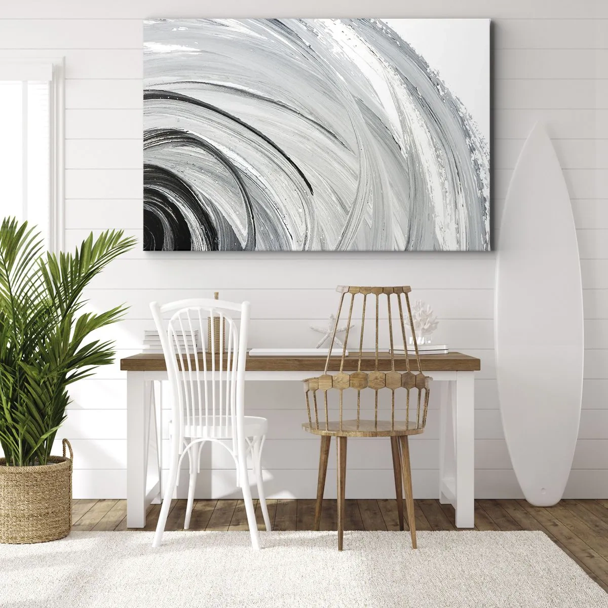 Canvas picture - Orbital Composition - 70x50 cm
