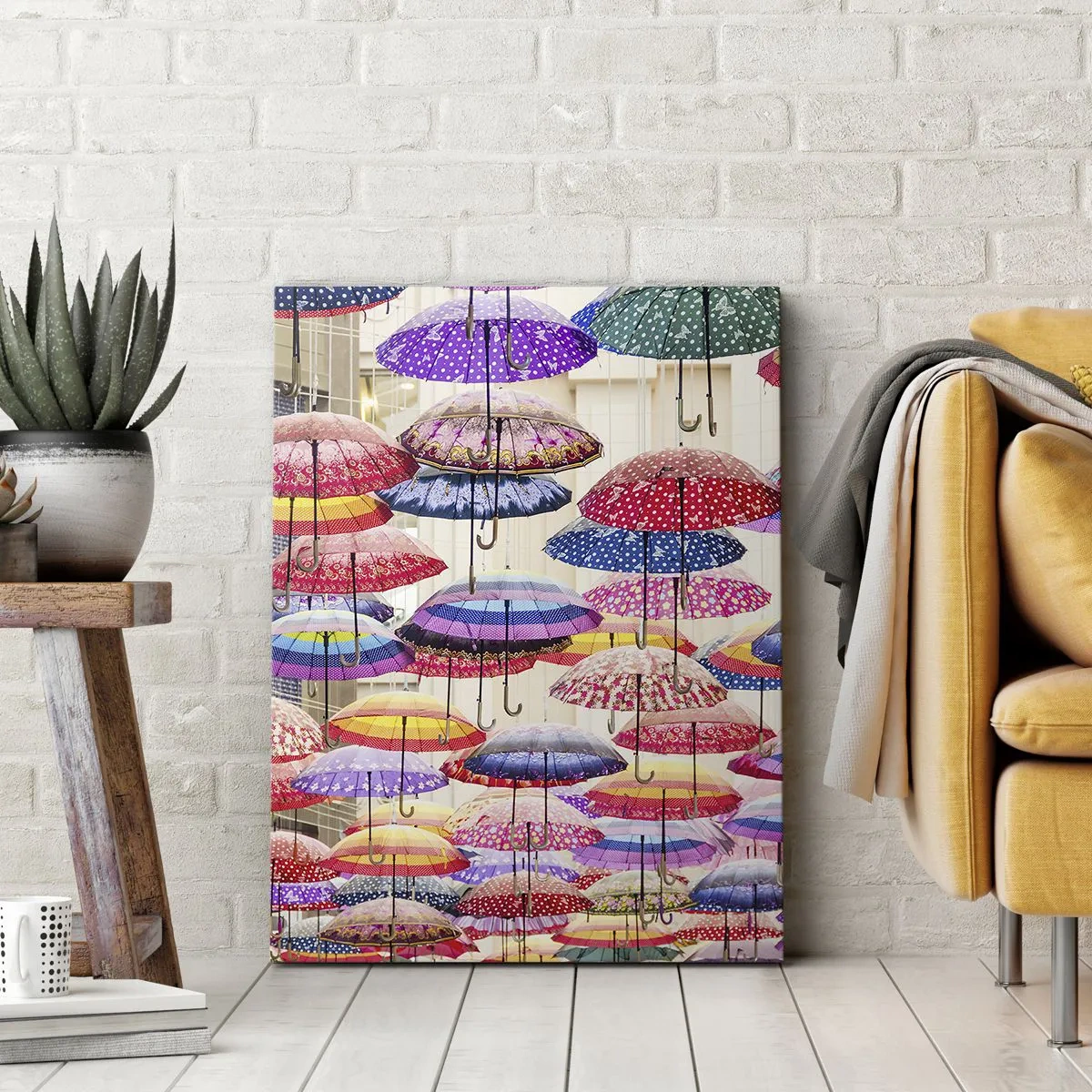 Canvas picture - City Meadow - 65x120 cm