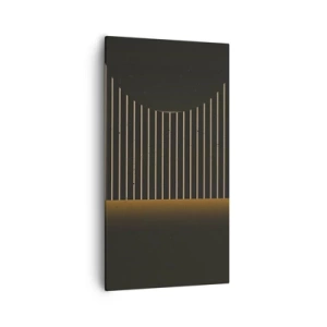 Canvas picture - Investigating Darkness - 55x100 cm