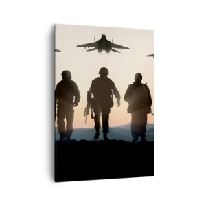 Canvas picture - Welcome to Our World - 50x70 cm