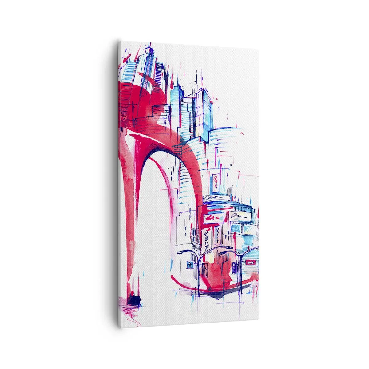 Canvas picture - Big City Elegance - 55x100 cm