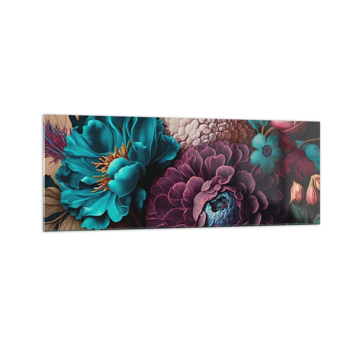 Glass picture - Rich Nature - 140x50 cm