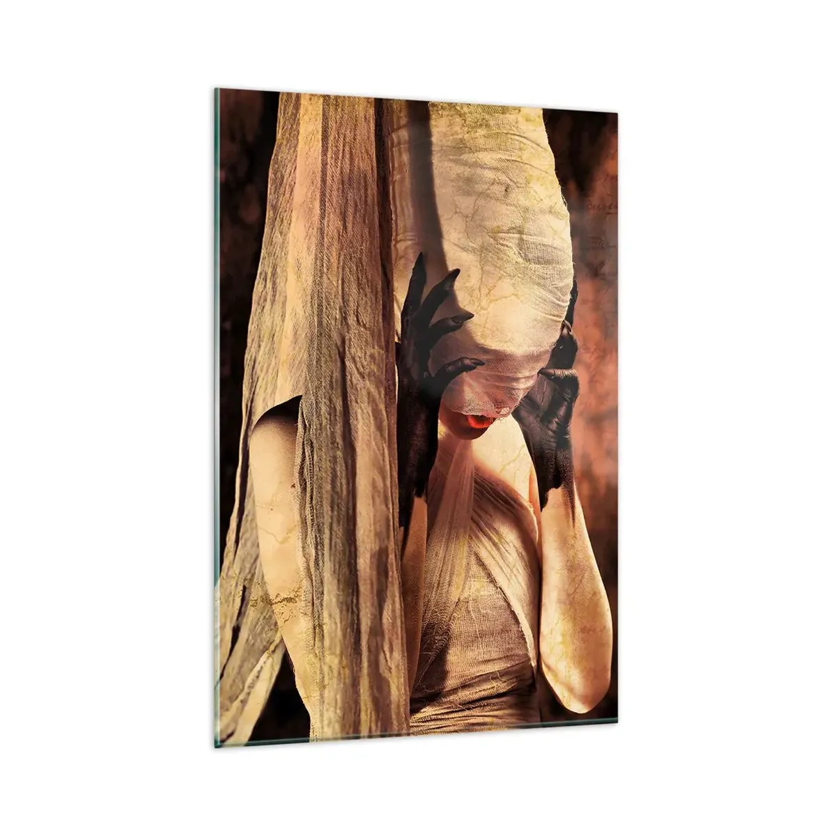 Glass picture - Between Good and Evil - 80x120 cm