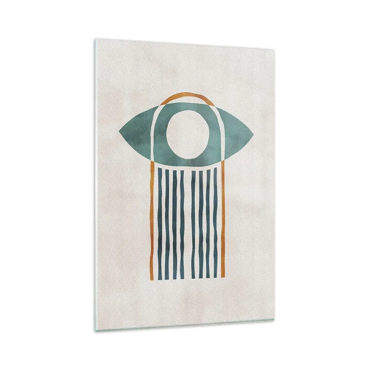 Glass picture - Signs and Rituals - 80x120 cm