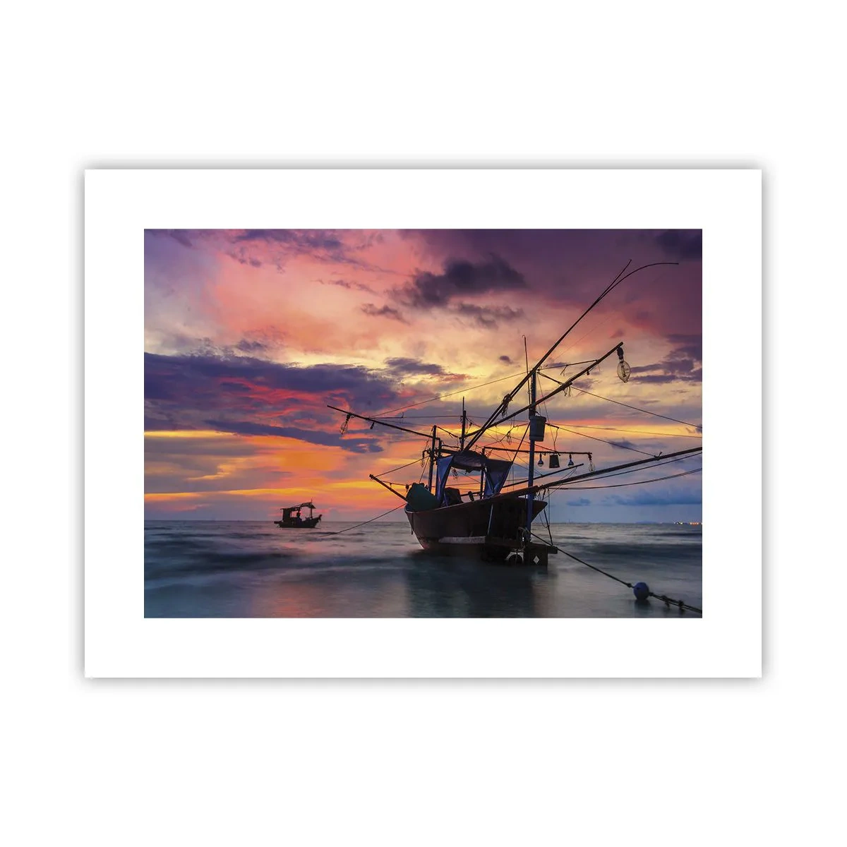 Poster - Exotic Evening - 40x30 cm