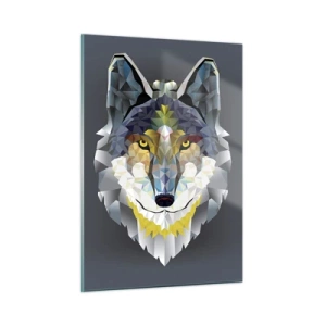 Glass picture - Speaking of the Wolf - 50x70 cm