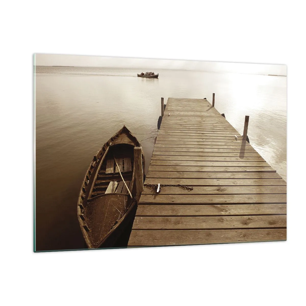Glass picture - Great Calm - 120x80 cm