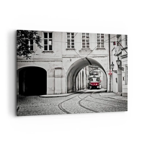 Canvas picture - Through City Labirynth - 120x80 cm