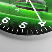 Clock face with numbers