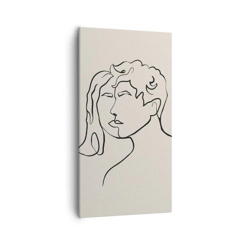 Canvas picture - And It Became One - 55x100 cm