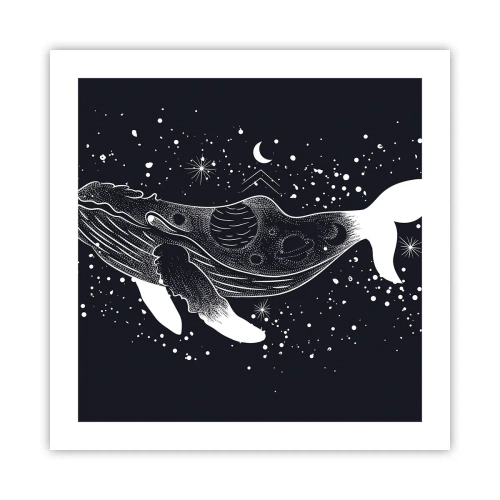 Poster - In the Ocean of Universe - 50x50 cm