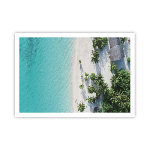 Poster - Holidays in Paradise - 100x70 cm