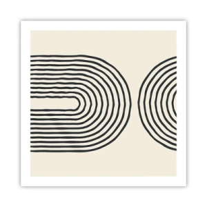 Poster - In One Moment… - 60x60 cm