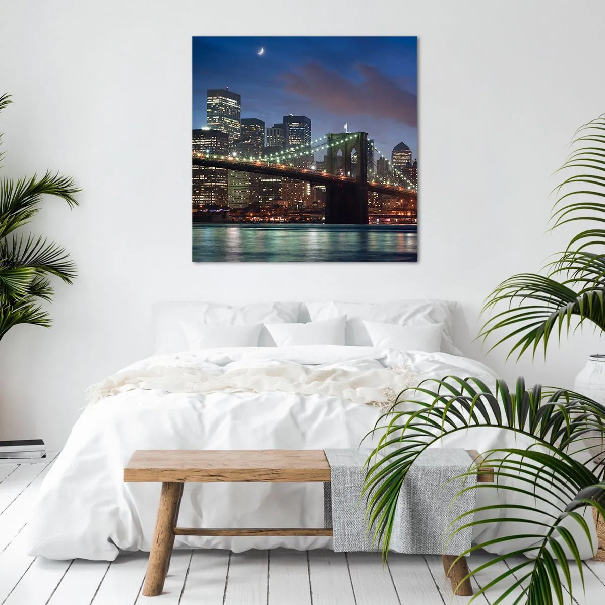 Canvas picture - Starry Night  - 60x60 cm
