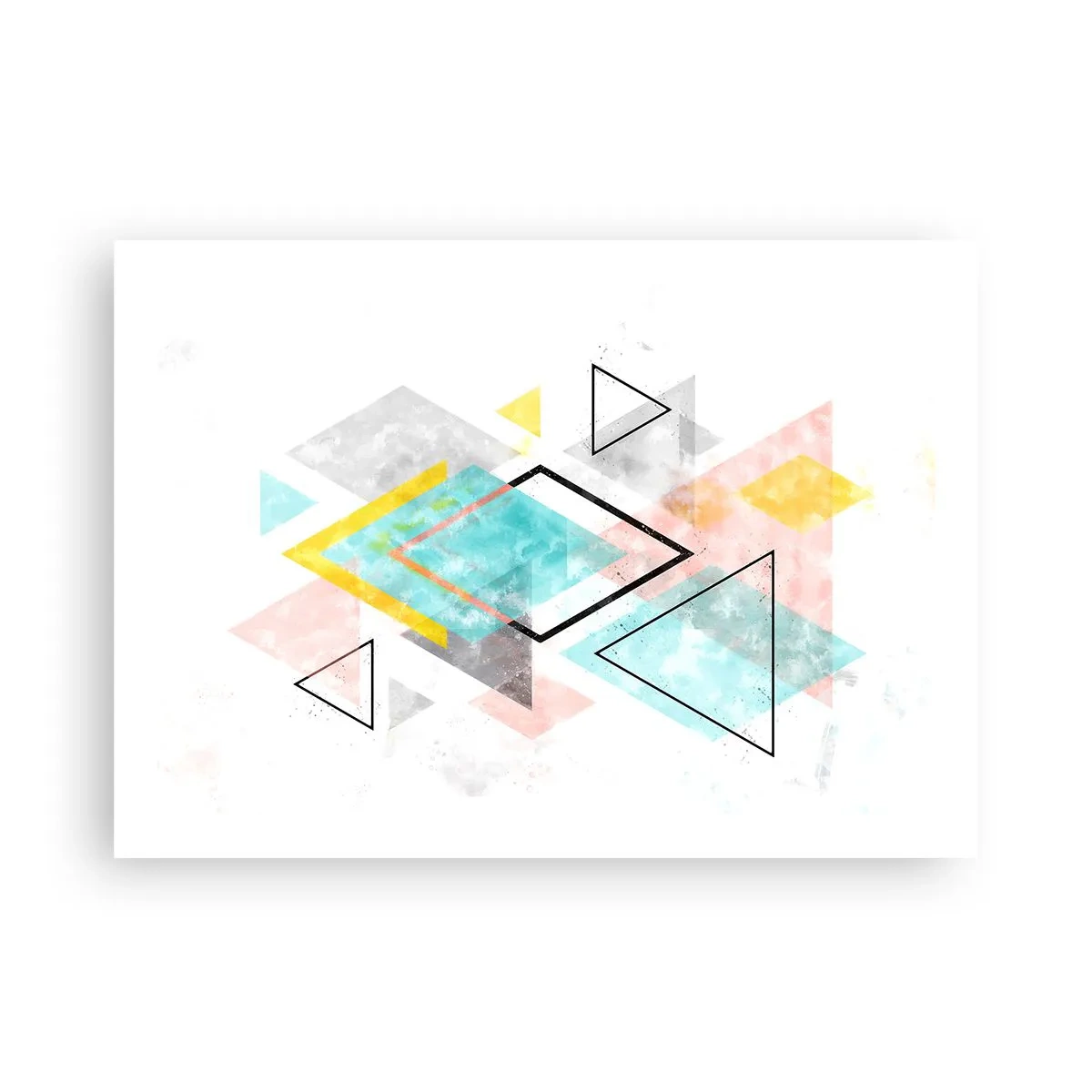 Poster - Geometric Play - 70x50 cm