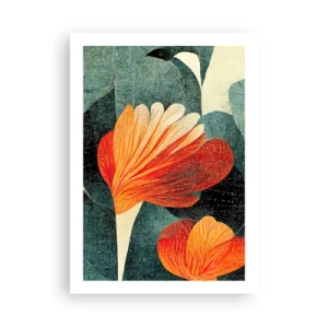 Poster - Heat of the Tropics, Coolness of the Ground - 50x70 cm