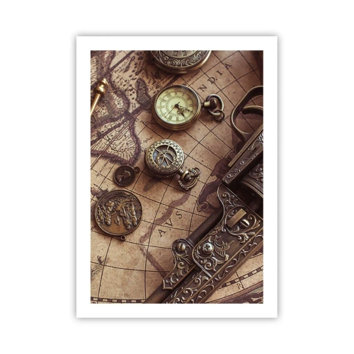 Poster - Adventure Calls - 50x70 cm