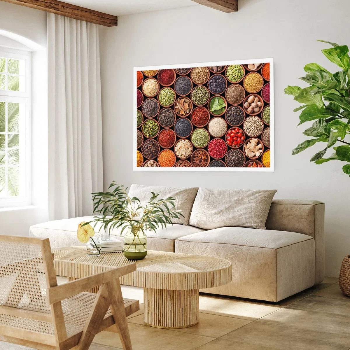Poster - All Flavours of the World - 100x70 cm