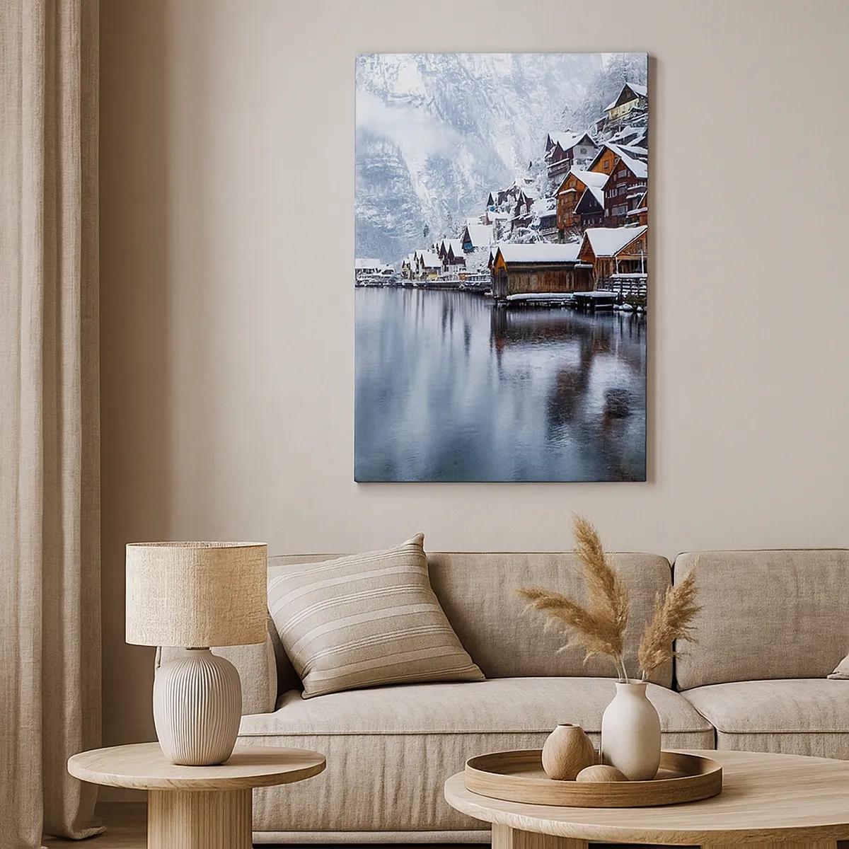 Canvas picture - In Winter Decoration - 50x70 cm