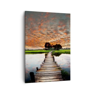 Canvas picture - Spread Your Arms and Breathe - 50x70 cm