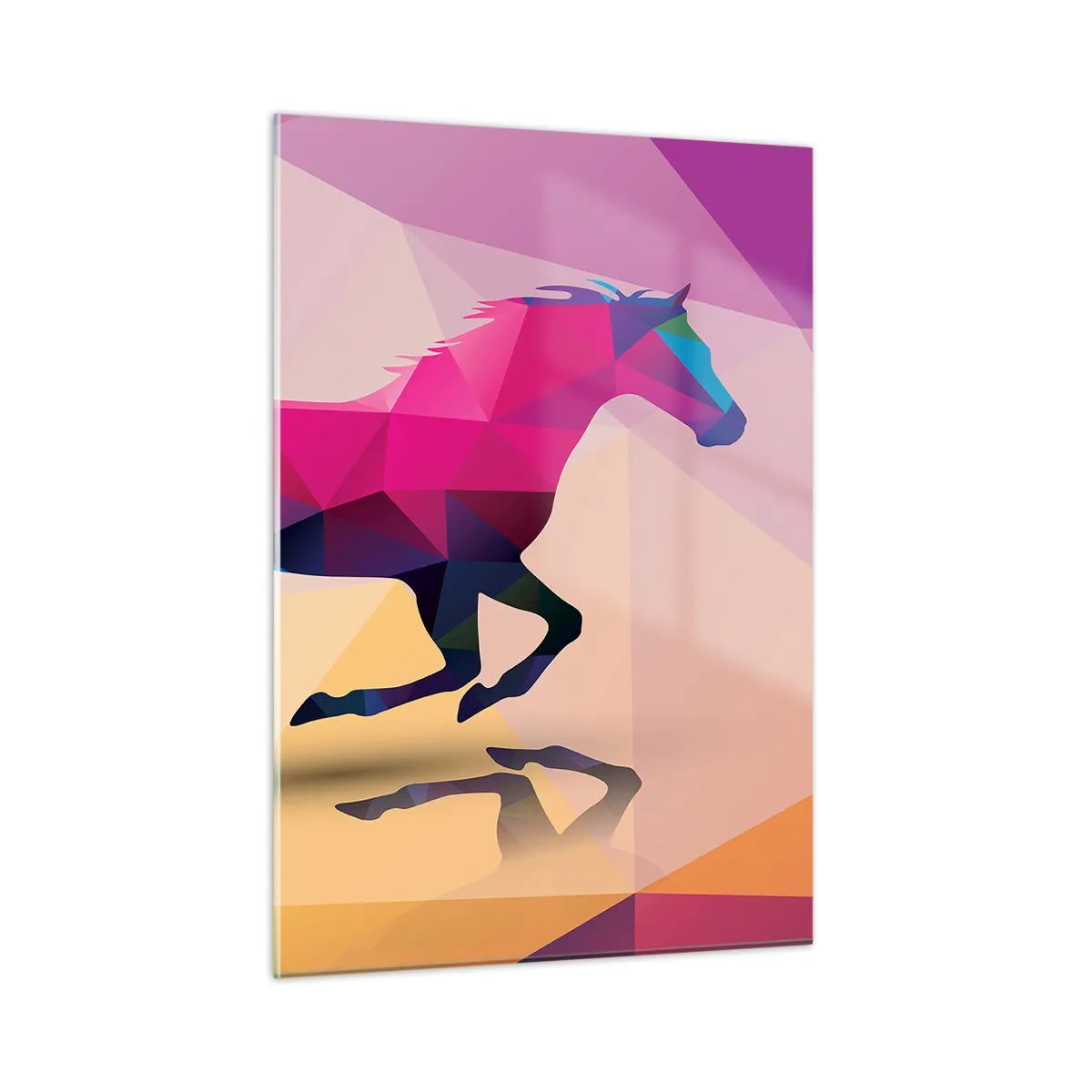 Glass picture - Cubism Is Still Alive - 50x70 cm