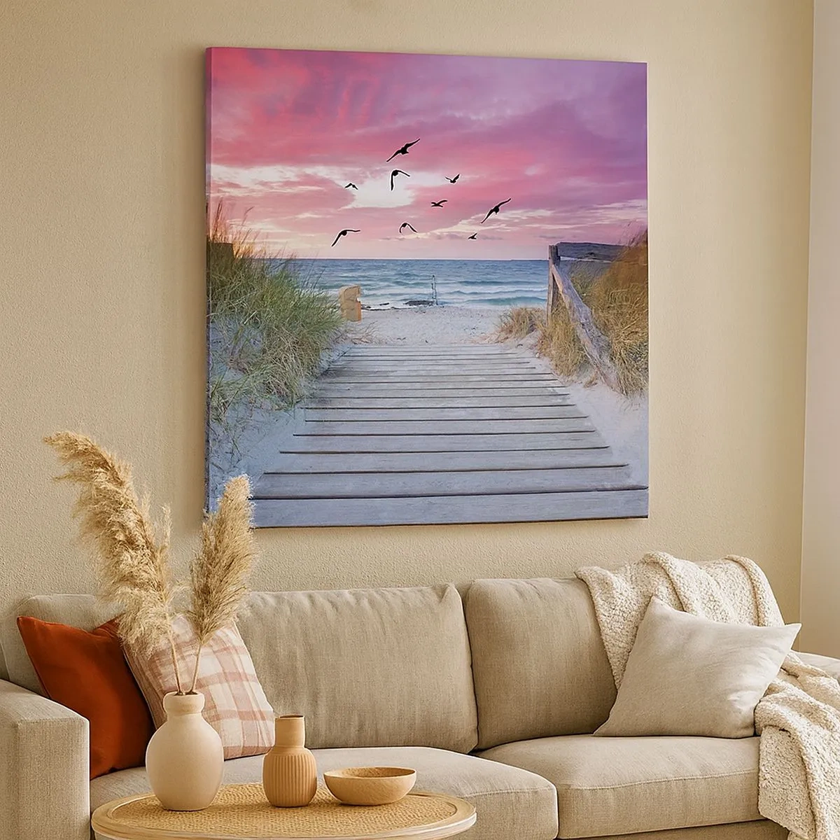 Canvas picture - Baltic Impression - 30x30 cm