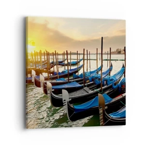 Canvas picture - Before Hustle and Bustle - 40x40 cm