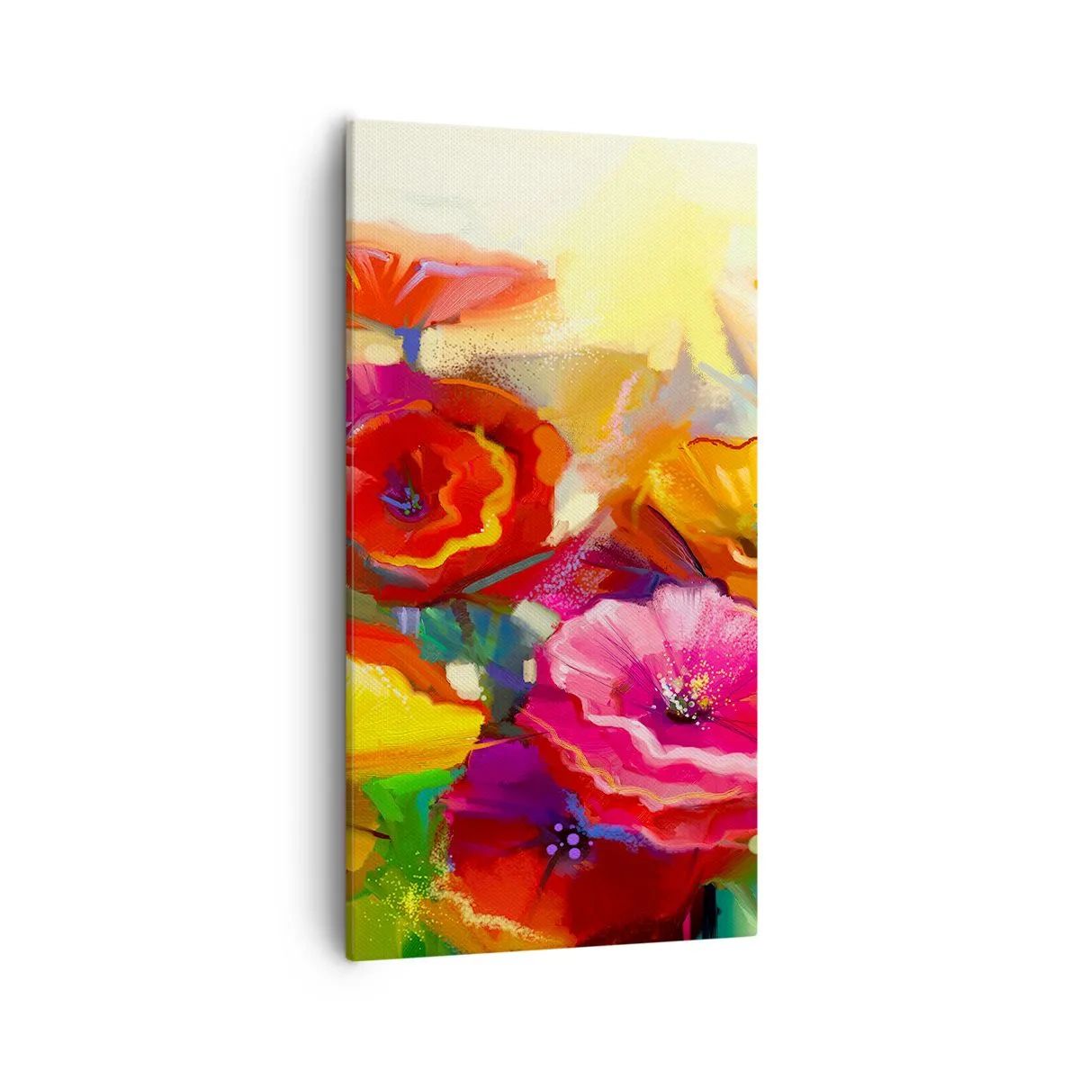 Canvas picture - Not Only Red - 55x100 cm